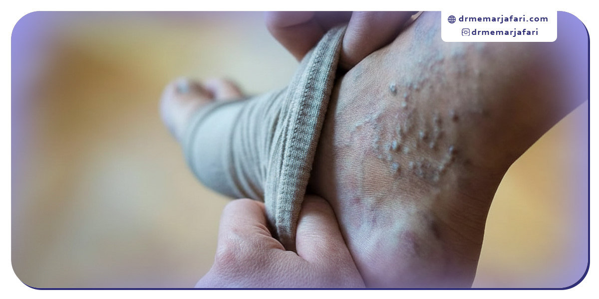 علائم و نشانههای واریس