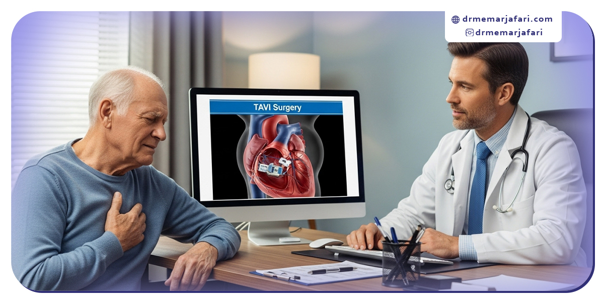 عوارض عمل تاوی (TAVI) قلب